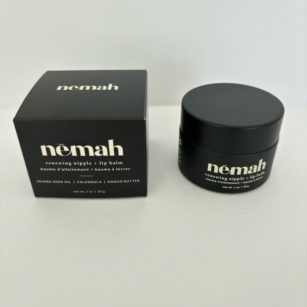 NIB nemah Renewing Nipple and Lip Balm 1 oz